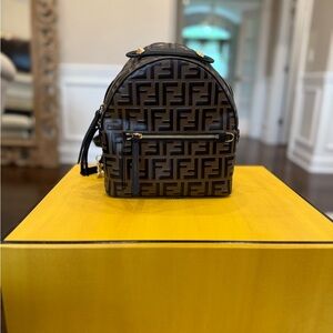 Fendi Mini FF Backpack